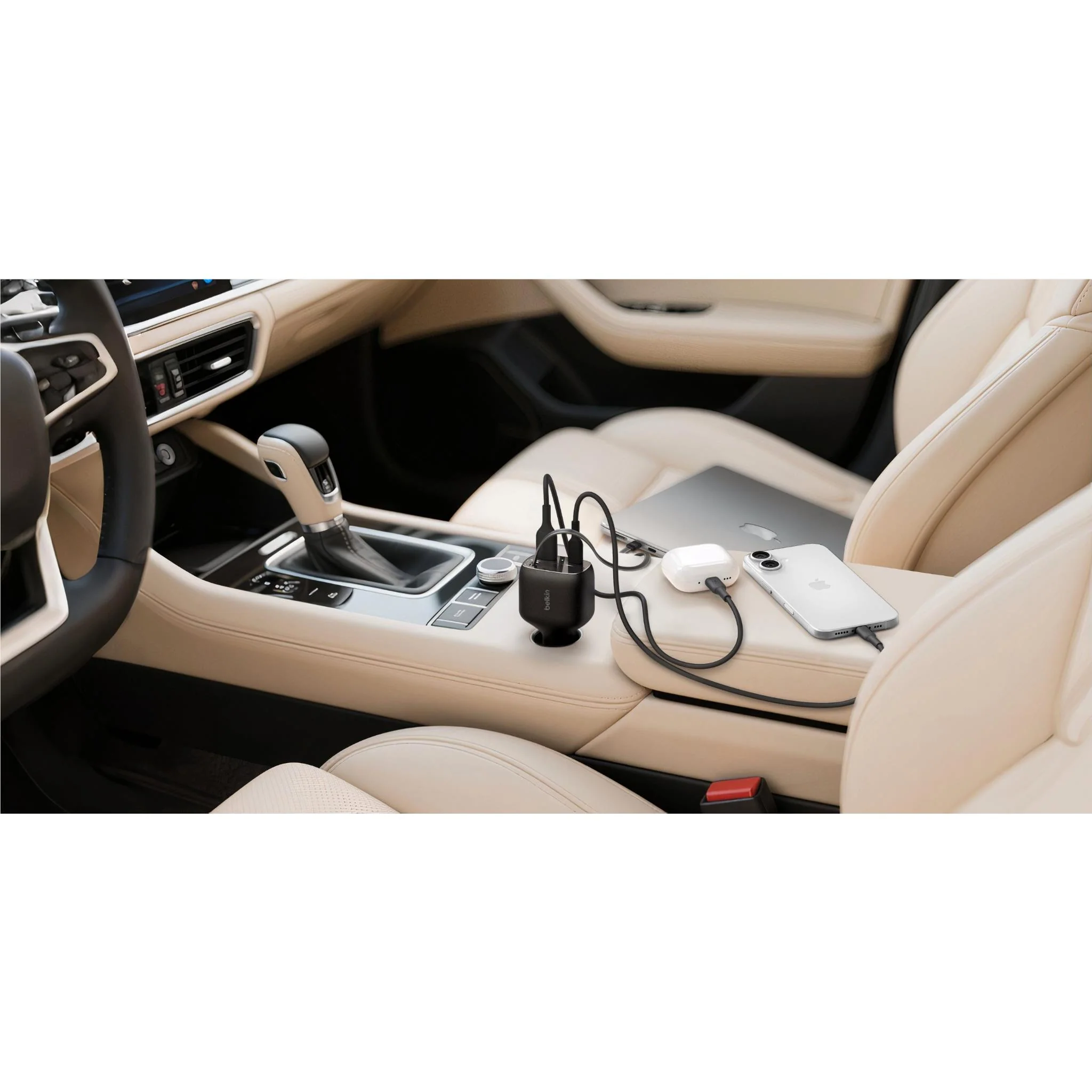 Belkin BoostCharge Retractable Car Charger 75W - Image 7