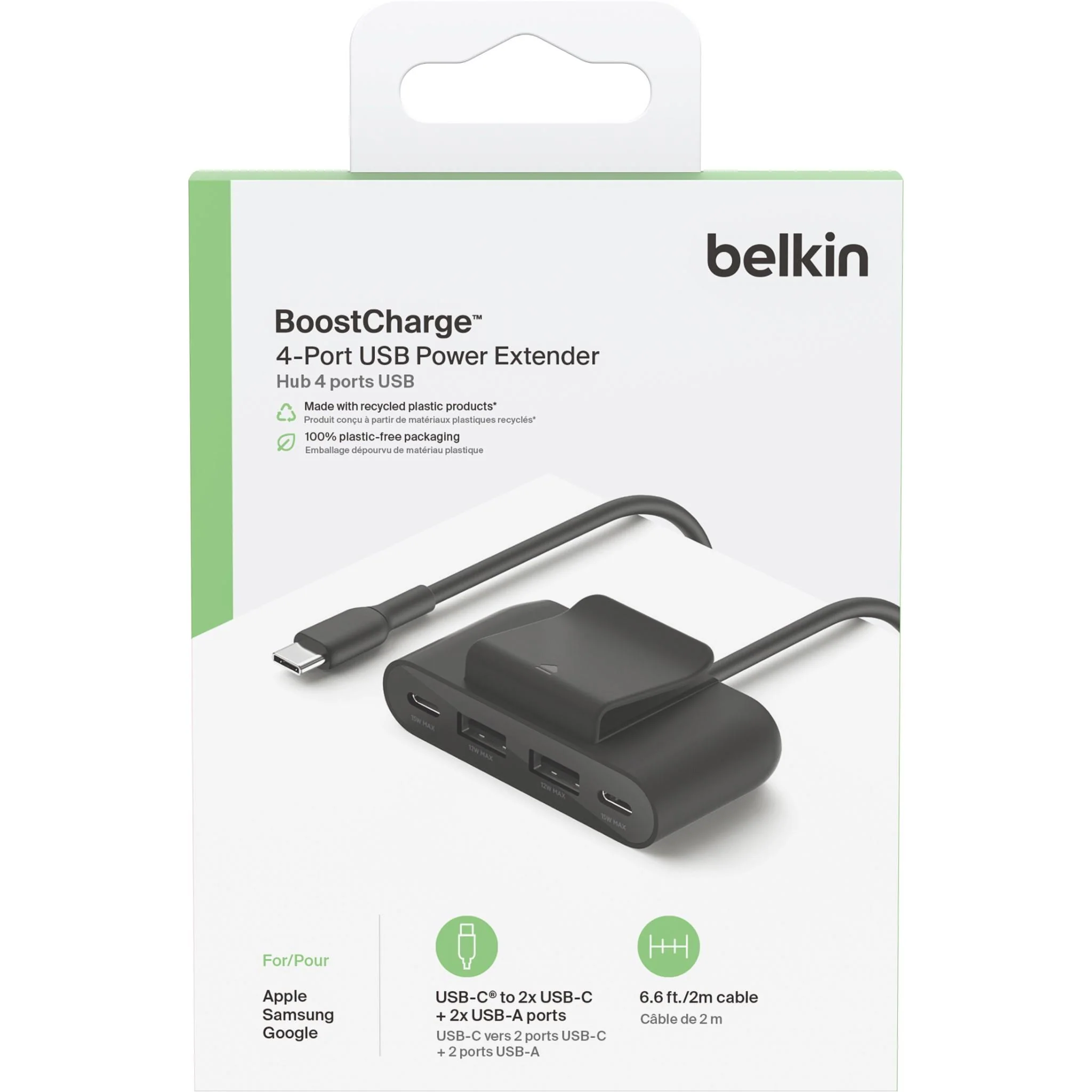 Belkin BoostUp Charge 4 Port USB Power Extender - Image 6