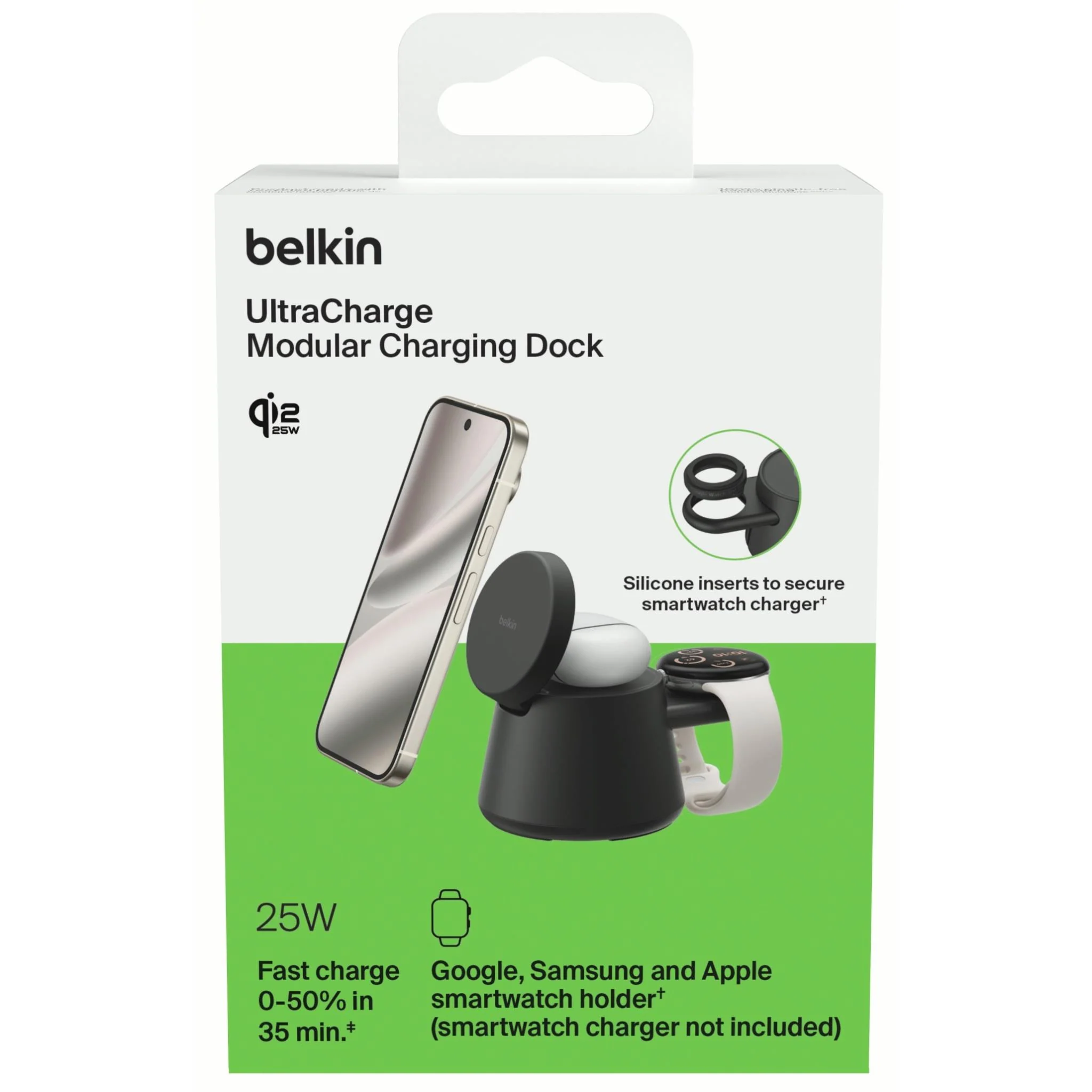 Belkin UltraCharge 3-in-1 Modular Charging Dock - Image 7