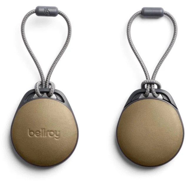 Bellroy Leather AirTag Case (Khaki) - Image 2