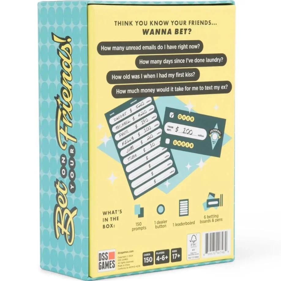 Bender Sender Bet On Your Friends Card Game - Image 3