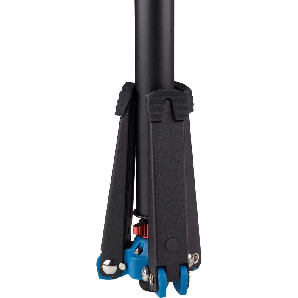 Benro A38FD Aluminum Monopod, VT2 3-Leg Base with Flip Lock (155cm) - Image 4