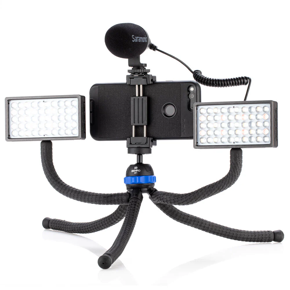 Benro KoalaPod Folding Tripod 5 Legs with Phone Holder (21cm) - Image 3