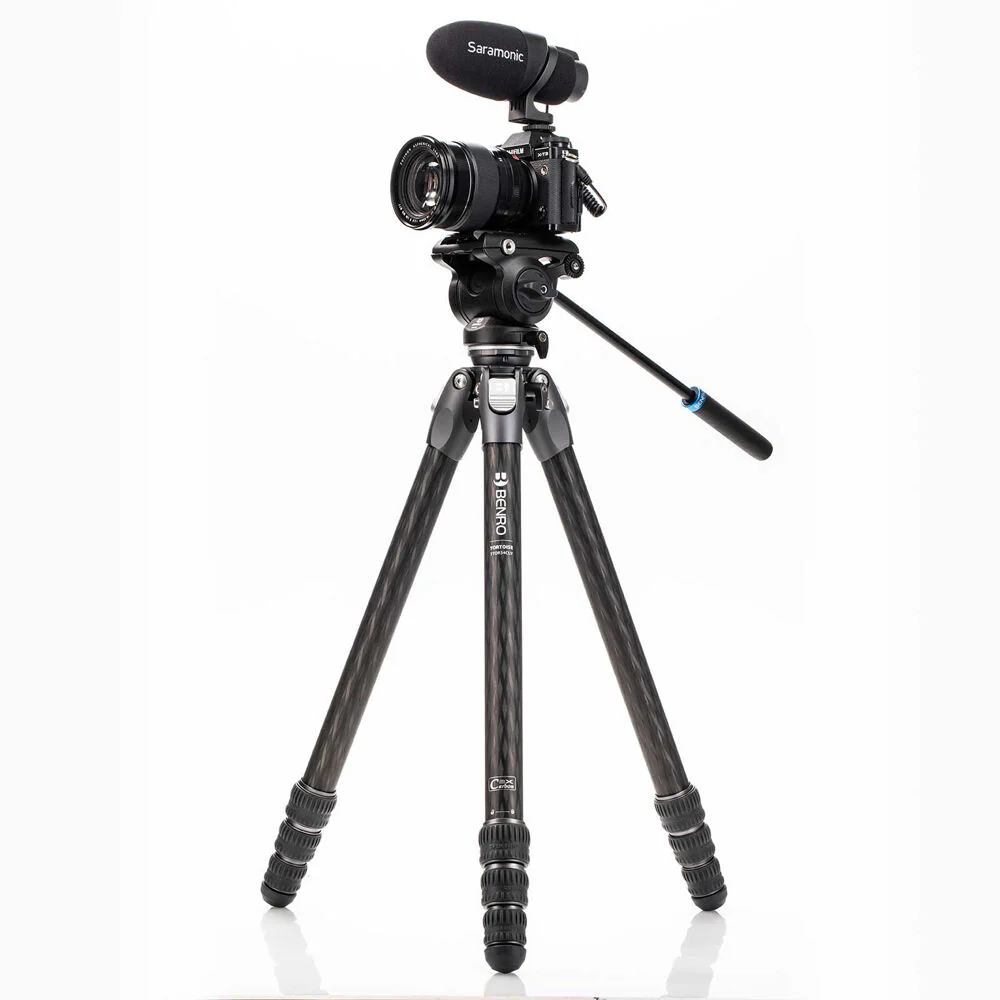 Benro Tortoise 34CLV Carbon Fibre Tripod Kit w/ Twist Lock (164cm) - Image 5