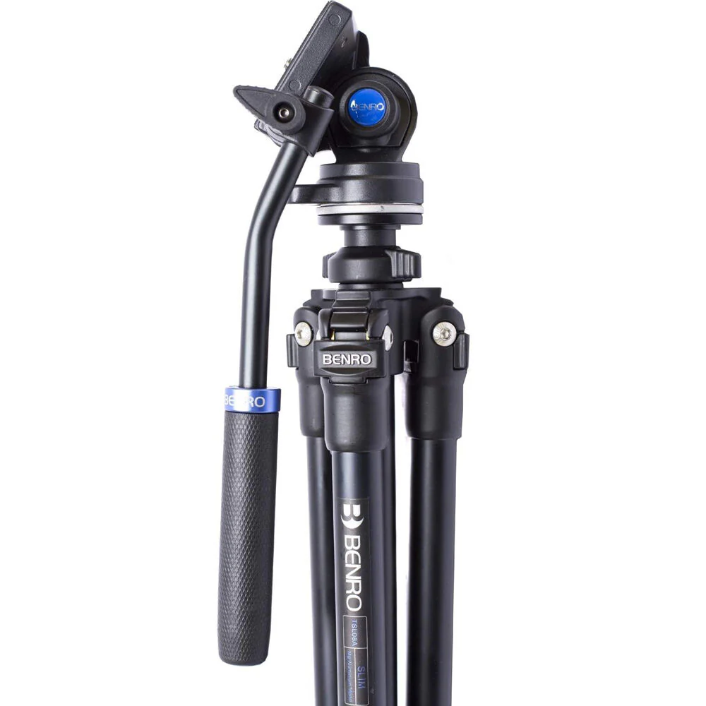 Benro Travel Slim Video, Alum, Twist Lock, S2CSH Head, (2.5kg PL) - Image 4