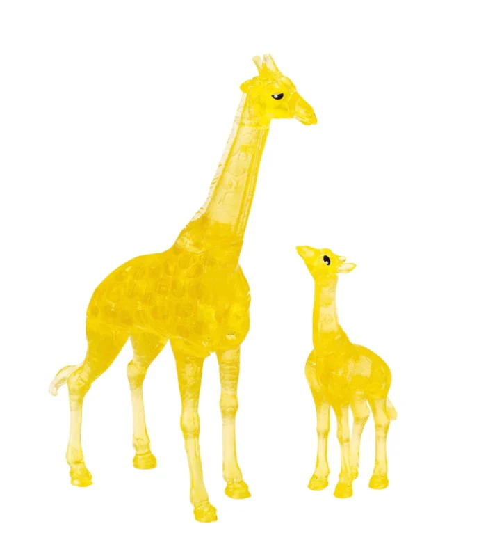 Bepuzzled 3D Crystal Puzzle: 2 Giraffes - Image 2