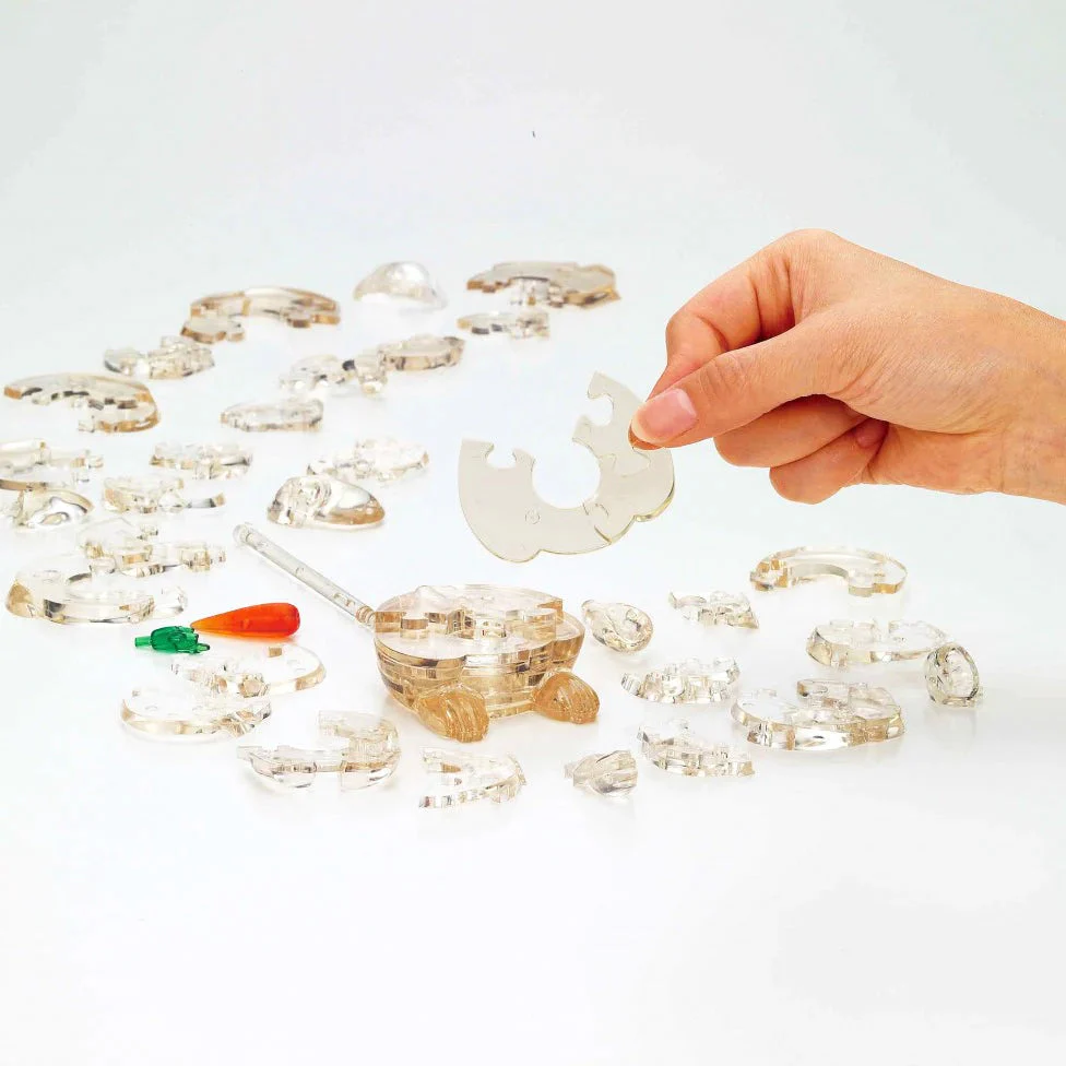 Bepuzzled 3D Crystal Puzzle: Brown Rabbit - Image 4