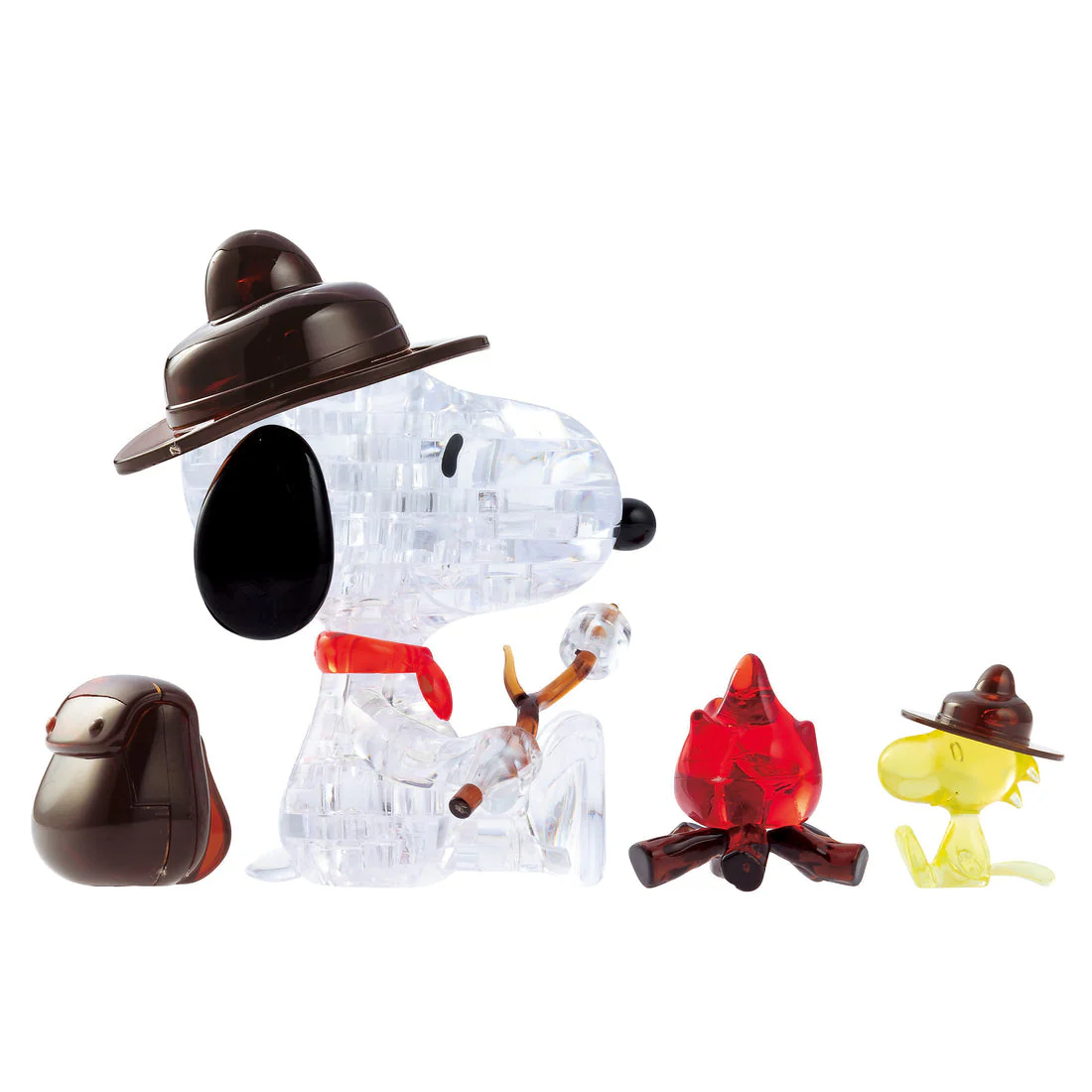 Bepuzzled 3D Snoopy Camping Crystal Puzzle - Image 2