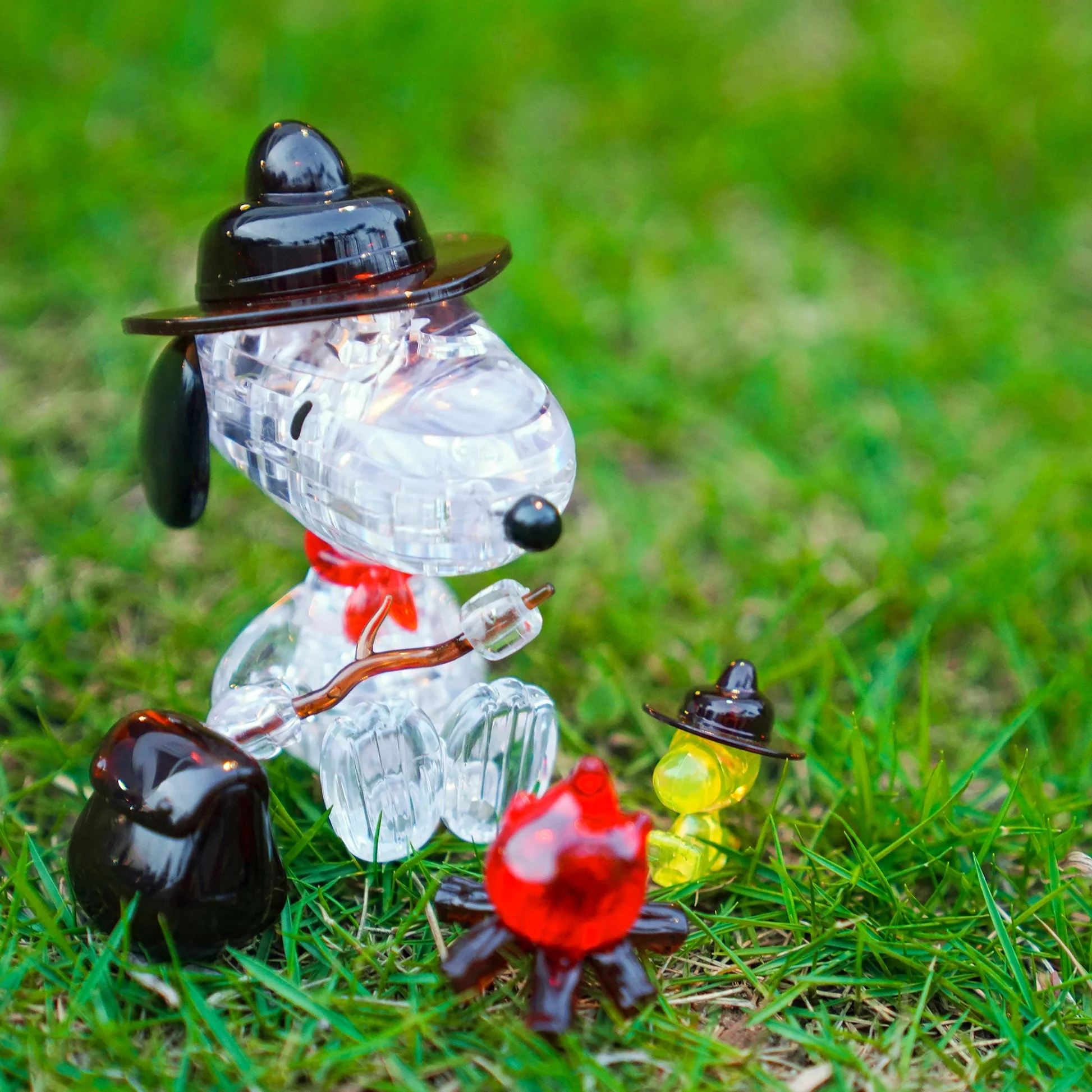 Bepuzzled 3D Snoopy Camping Crystal Puzzle - Image 4