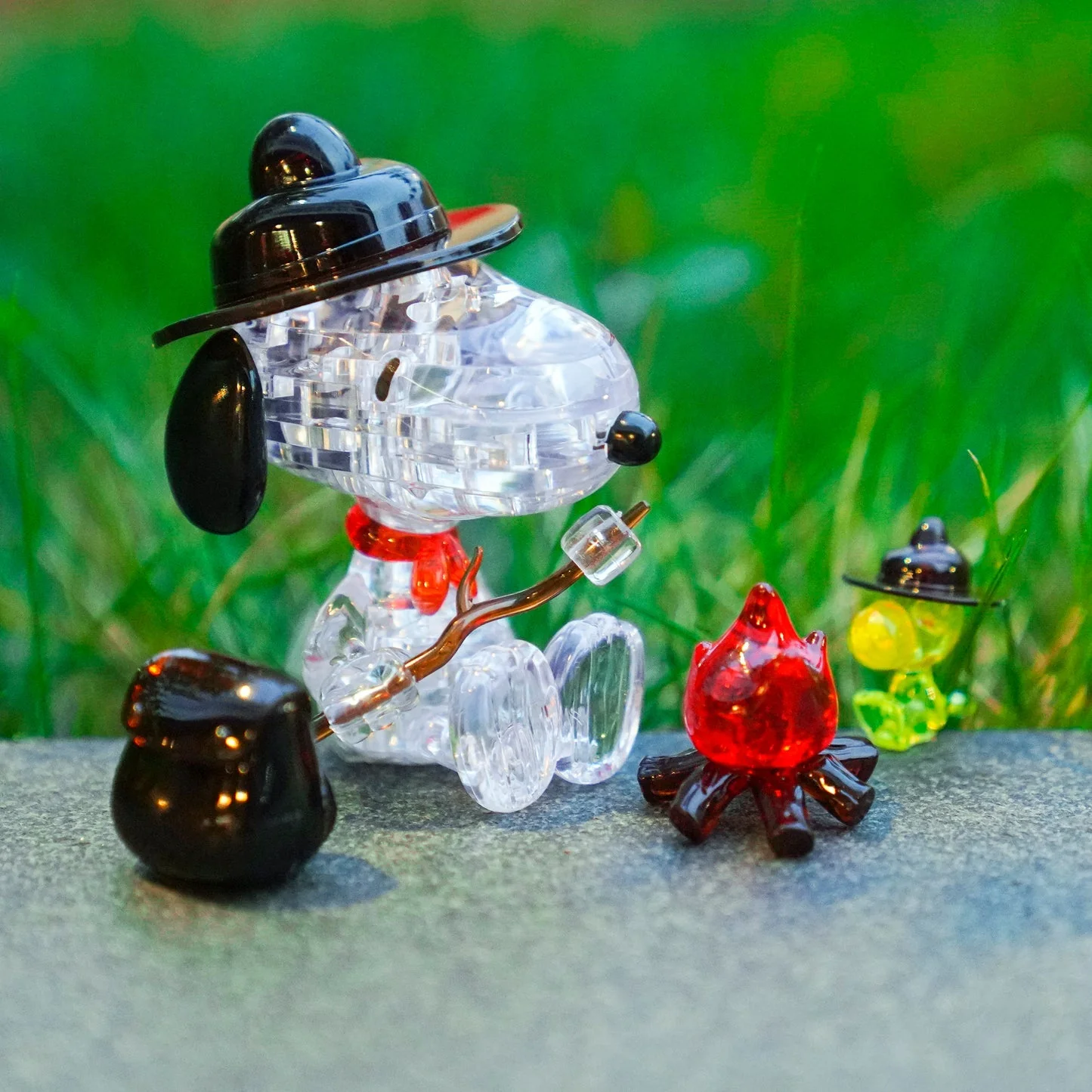 Bepuzzled 3D Snoopy Camping Crystal Puzzle - Image 5