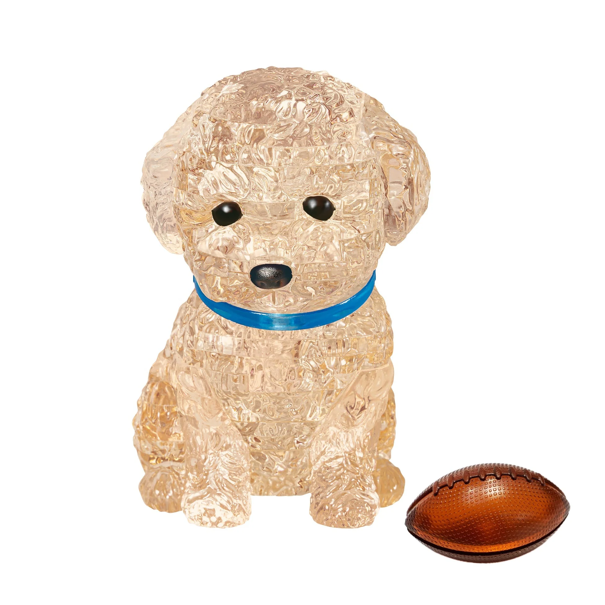 Bepuzzled 3D Toy Poodle Apricot Crystal Puzzle - Image 3