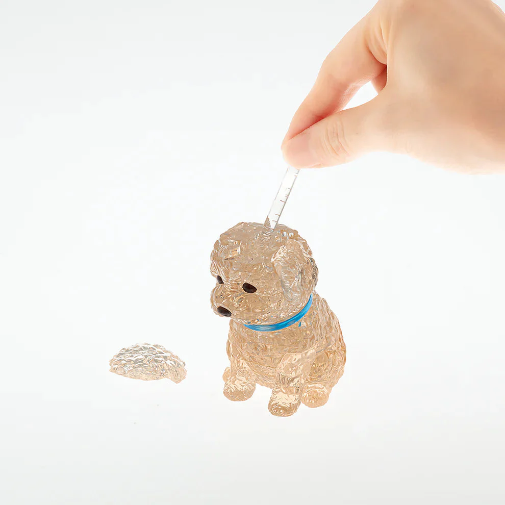 Bepuzzled 3D Toy Poodle Apricot Crystal Puzzle - Image 5