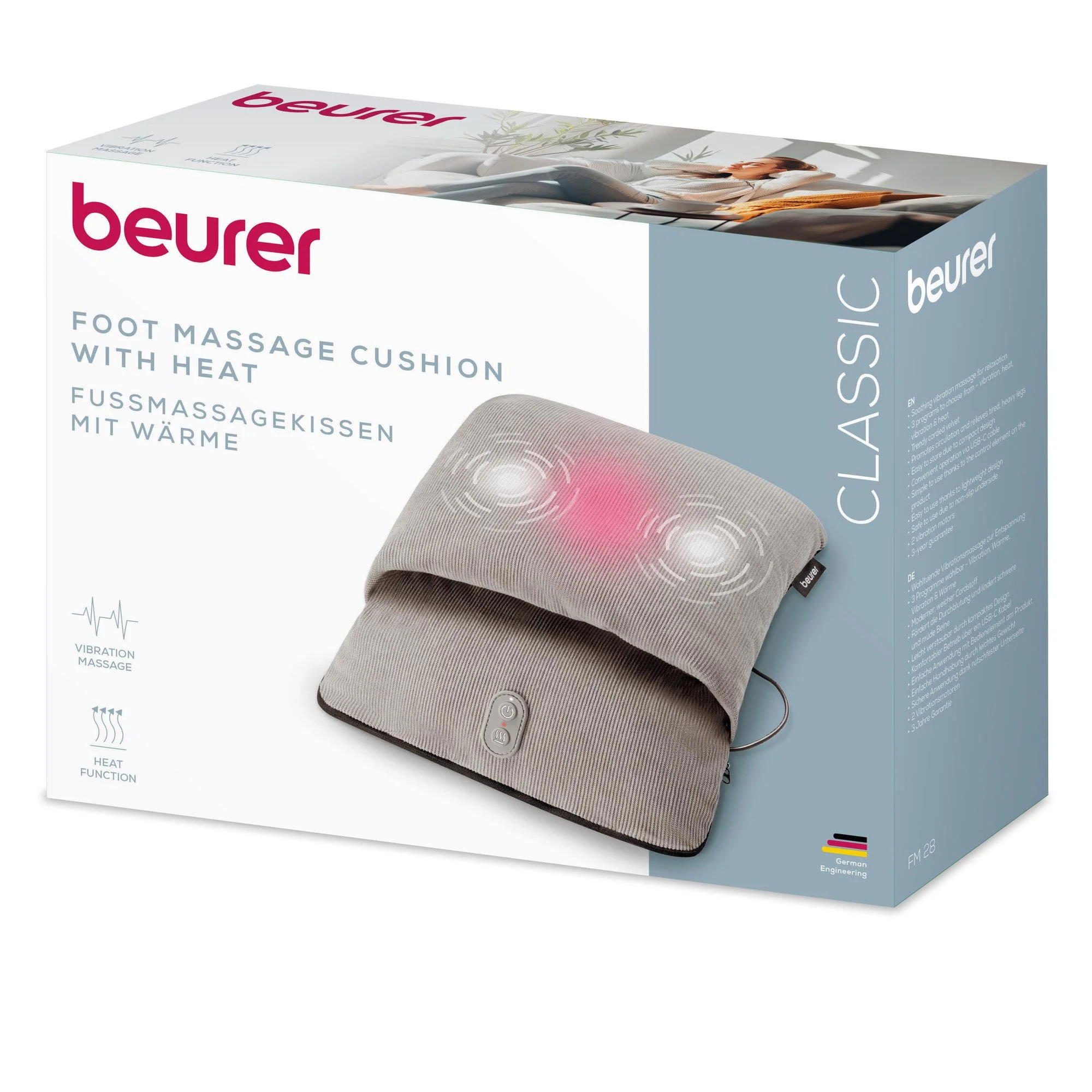 Beurer FM28 Foot Massage Cushion with Heat - Image 14