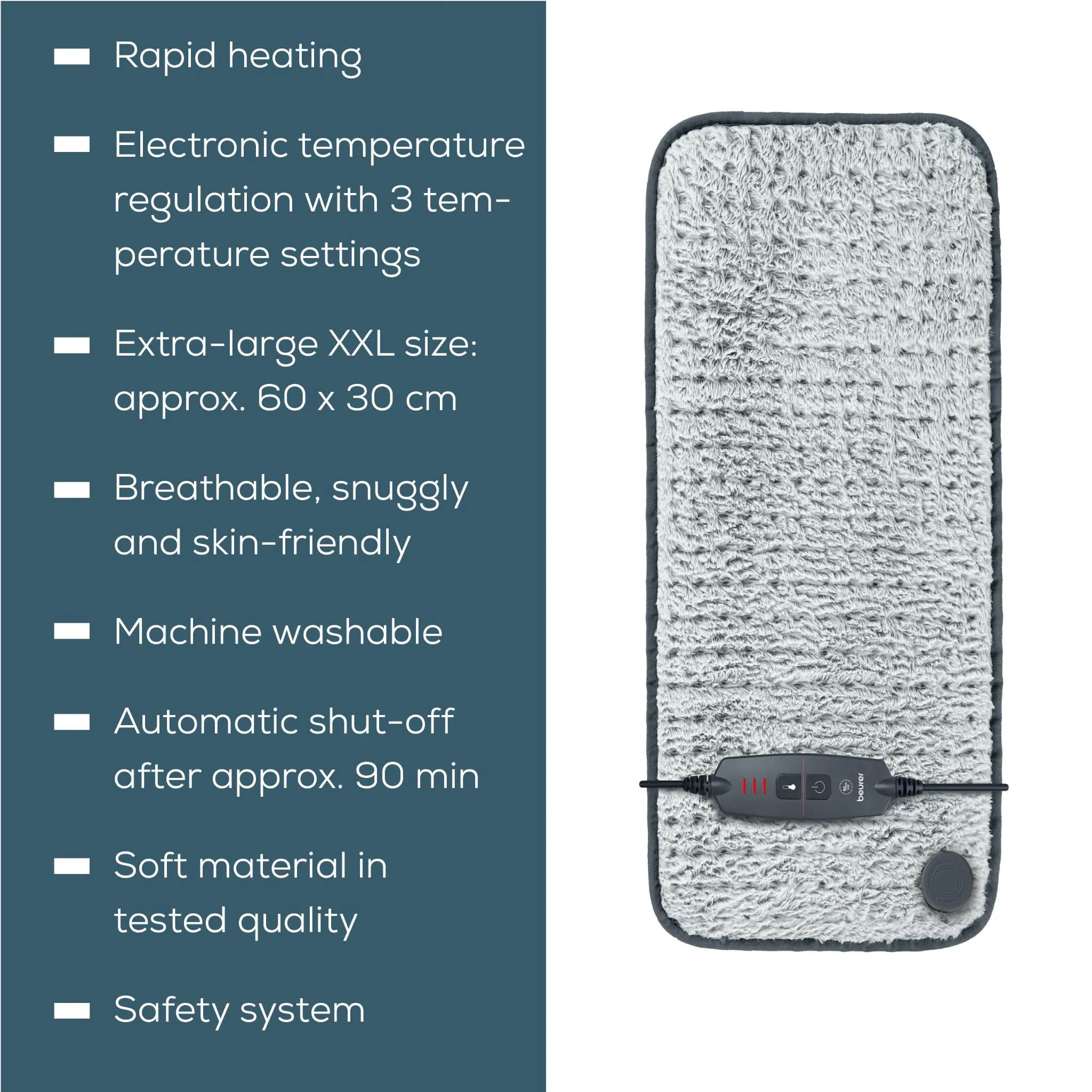 Beurer HK126 XXL Nordic Personal Heating Pad - Image 11