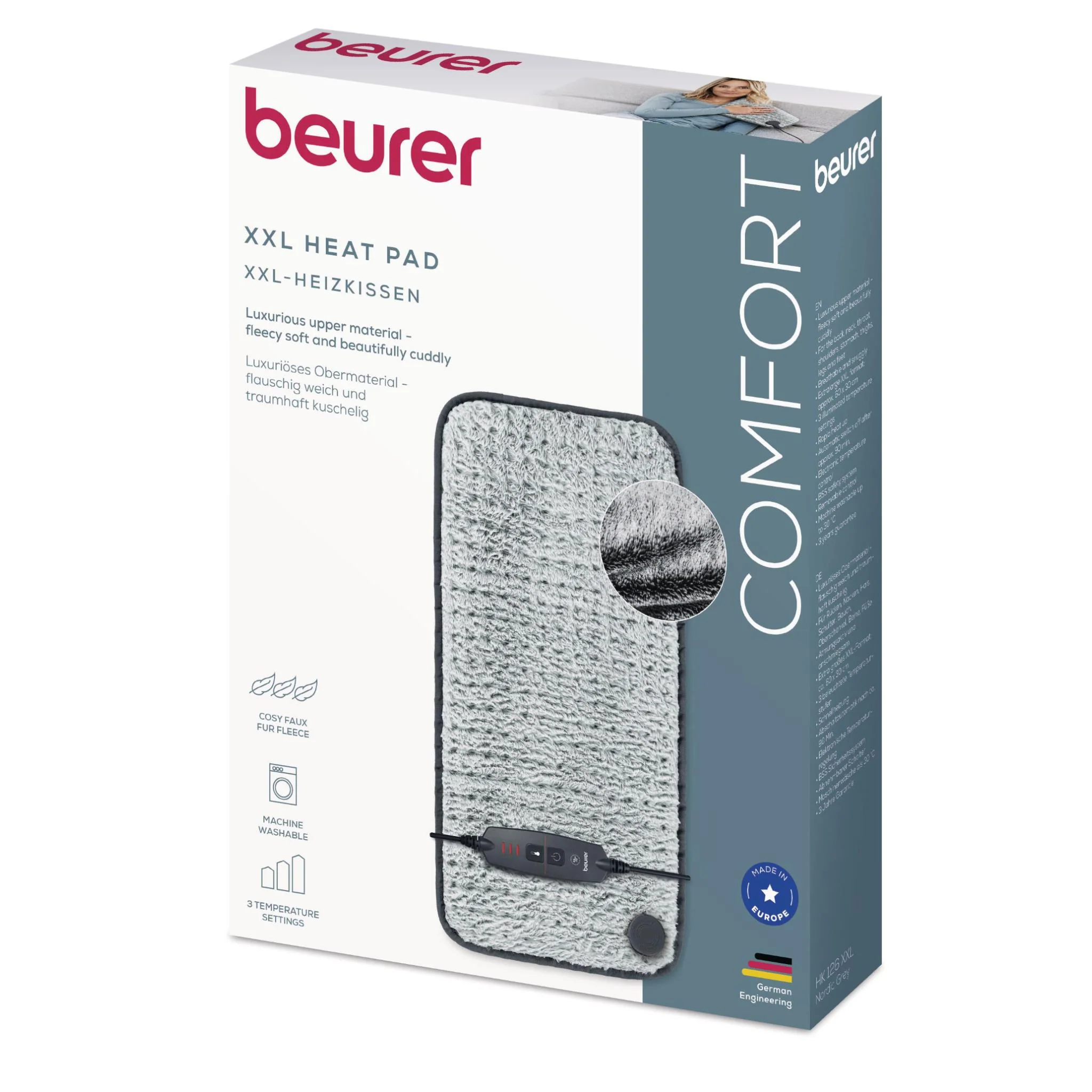 Beurer HK126 XXL Nordic Personal Heating Pad - Image 12