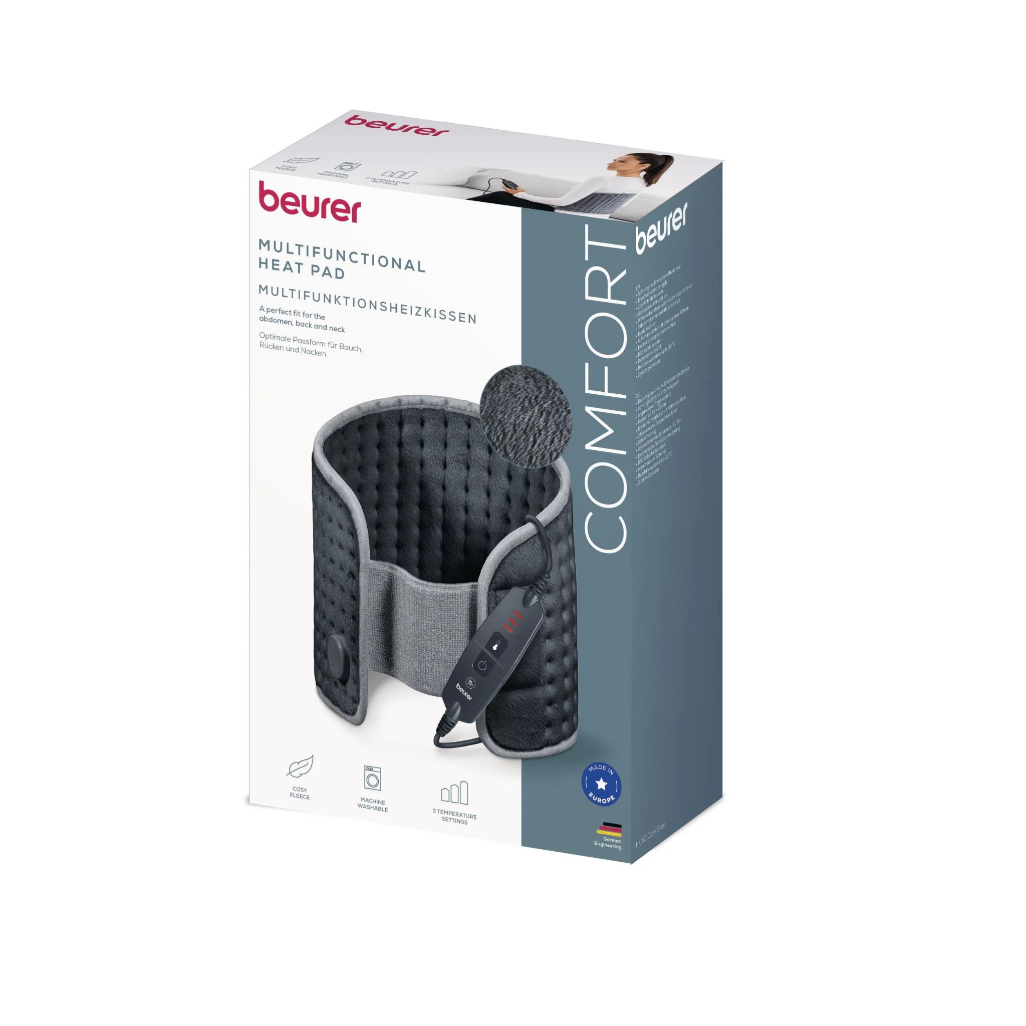 Beurer HK60 Super Cosy Abdominal & Back Heating Pad - Image 12