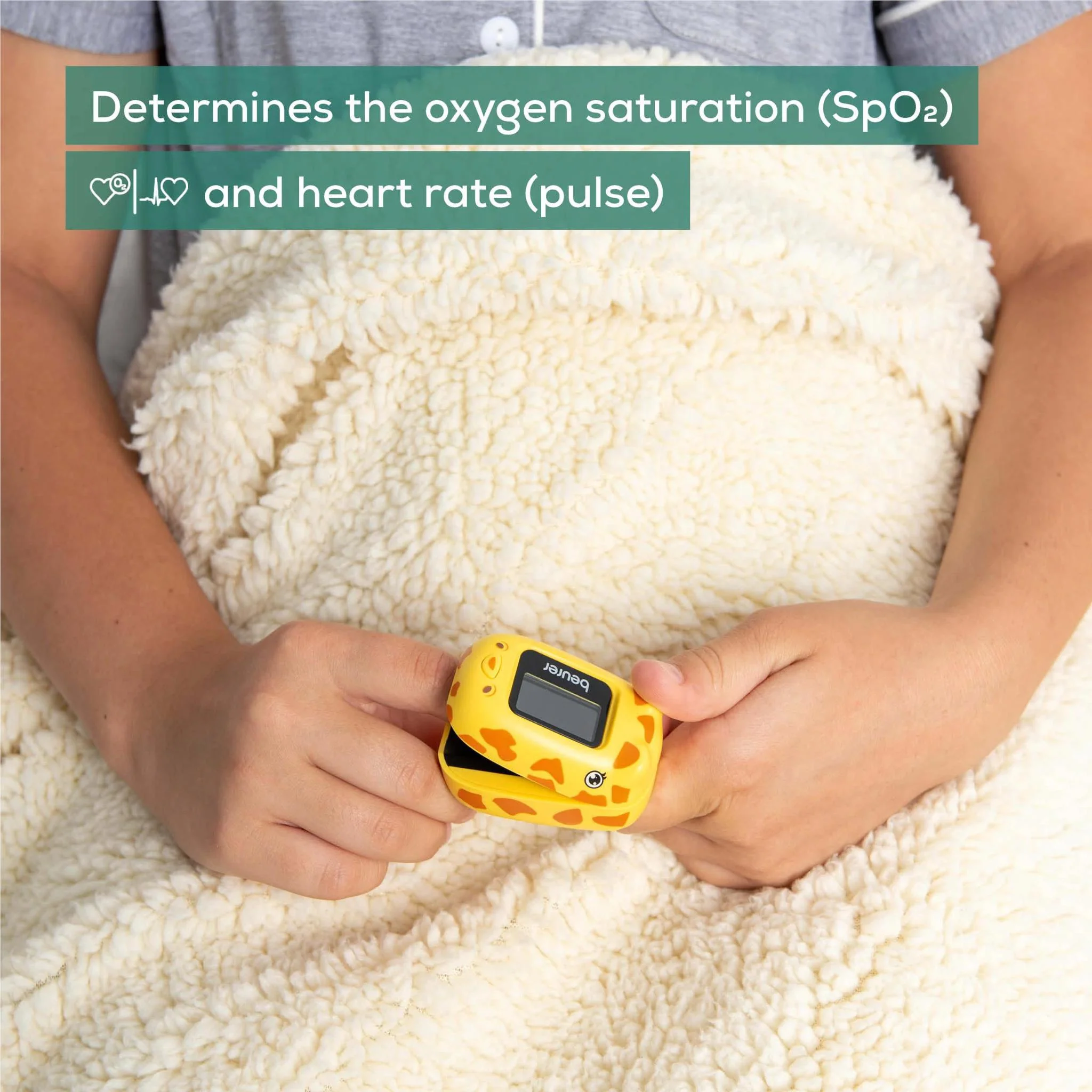 Beurer PO13 Kid's Pulse Oximeter - Image 3