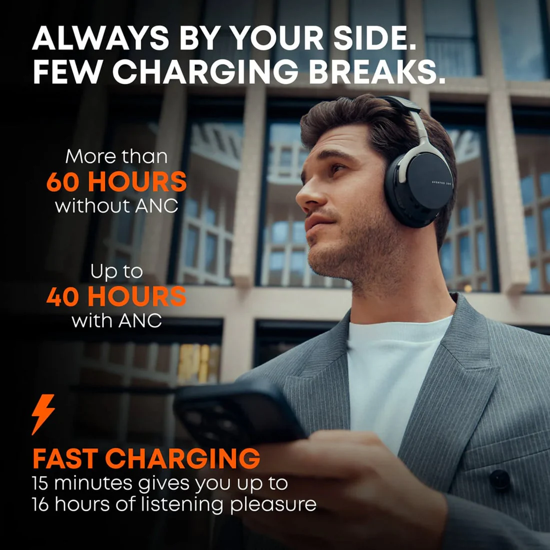 Beyerdynamic Aventho 200 Noise Cancellation Headphones (Nordic Grey) - Image 5