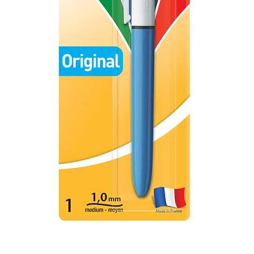 Bic 4-Colour Click Pen Original Writing Ball Pen 1.0mm Nib - Image 2
