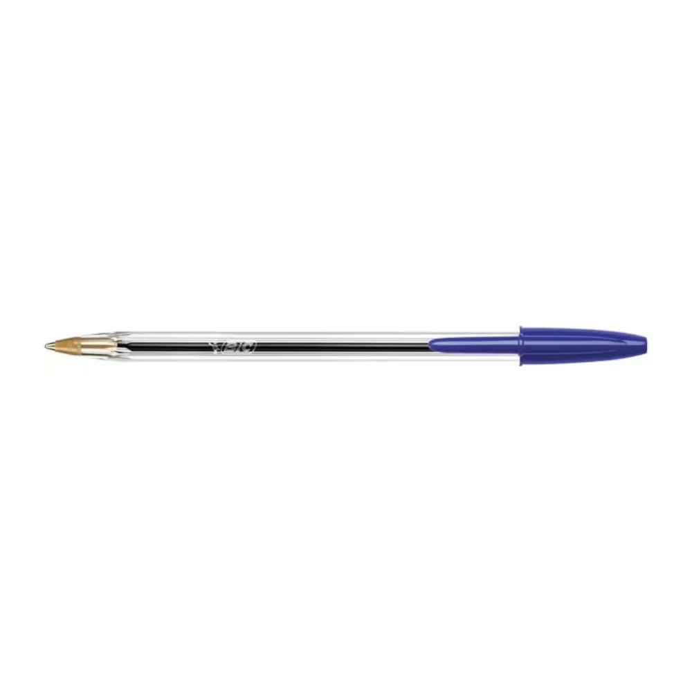 Bic Cristal Original Ballpoint Pen 1.0mm Nib - Blue (10-Piece) - Image 2