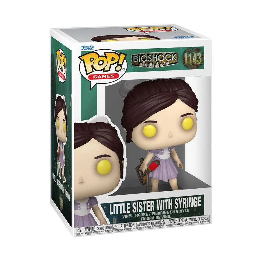 Bioshock - Little Sister With Syringe Pop! Vinyl - Image 2