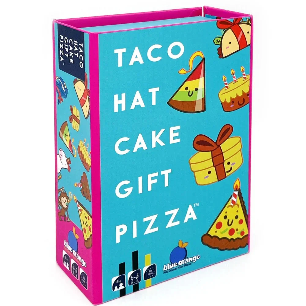 Blue Orange Games Taco Hat Cake Gift Pizza Party Game - Image 2