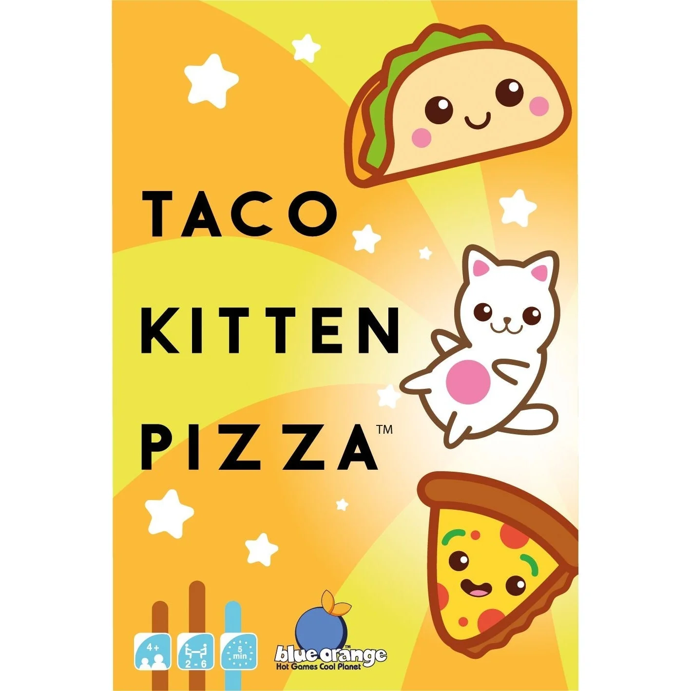 Blue Orange Games Taco Kitten Pizza Game - Image 2
