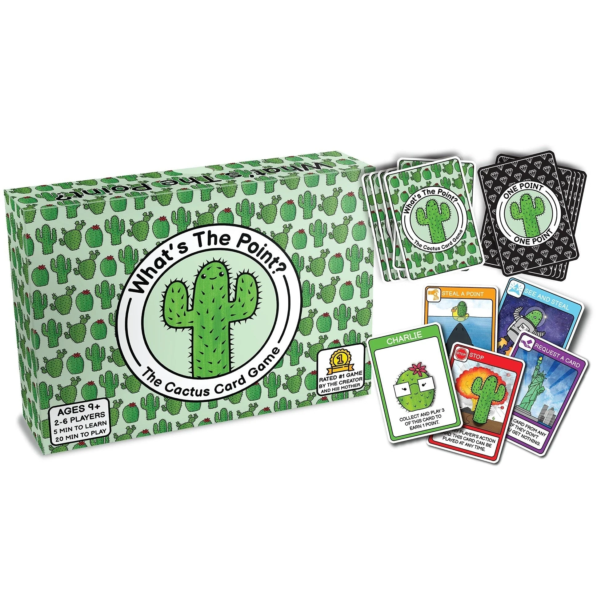 Blue Orange Games What's The Point? - The Cactus Card Game - Image 2