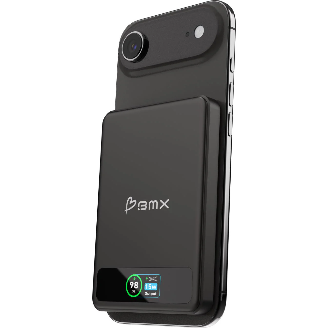 BMX SolidSafe 5K Solid-State Magnetic Power Bank (Black) - Image 2