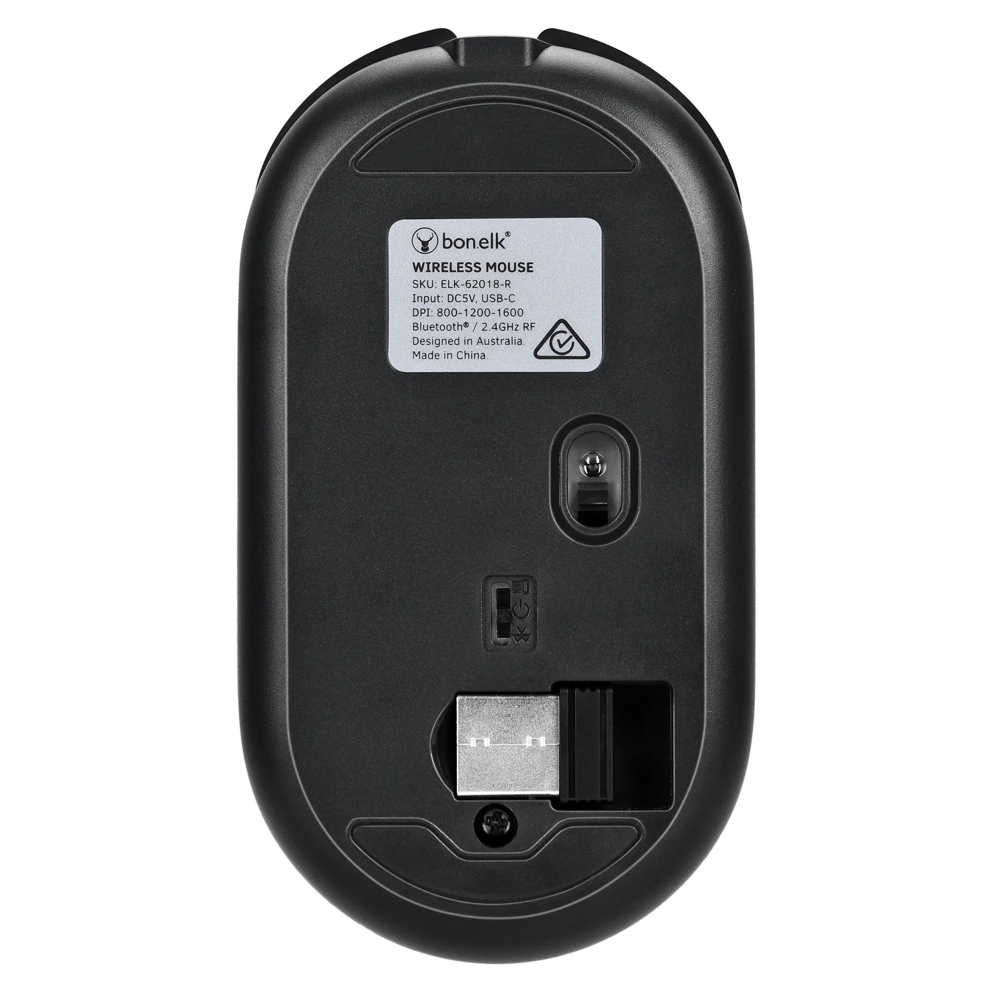 Bonelk M-270 Wireless Mouse (Black) - Image 6
