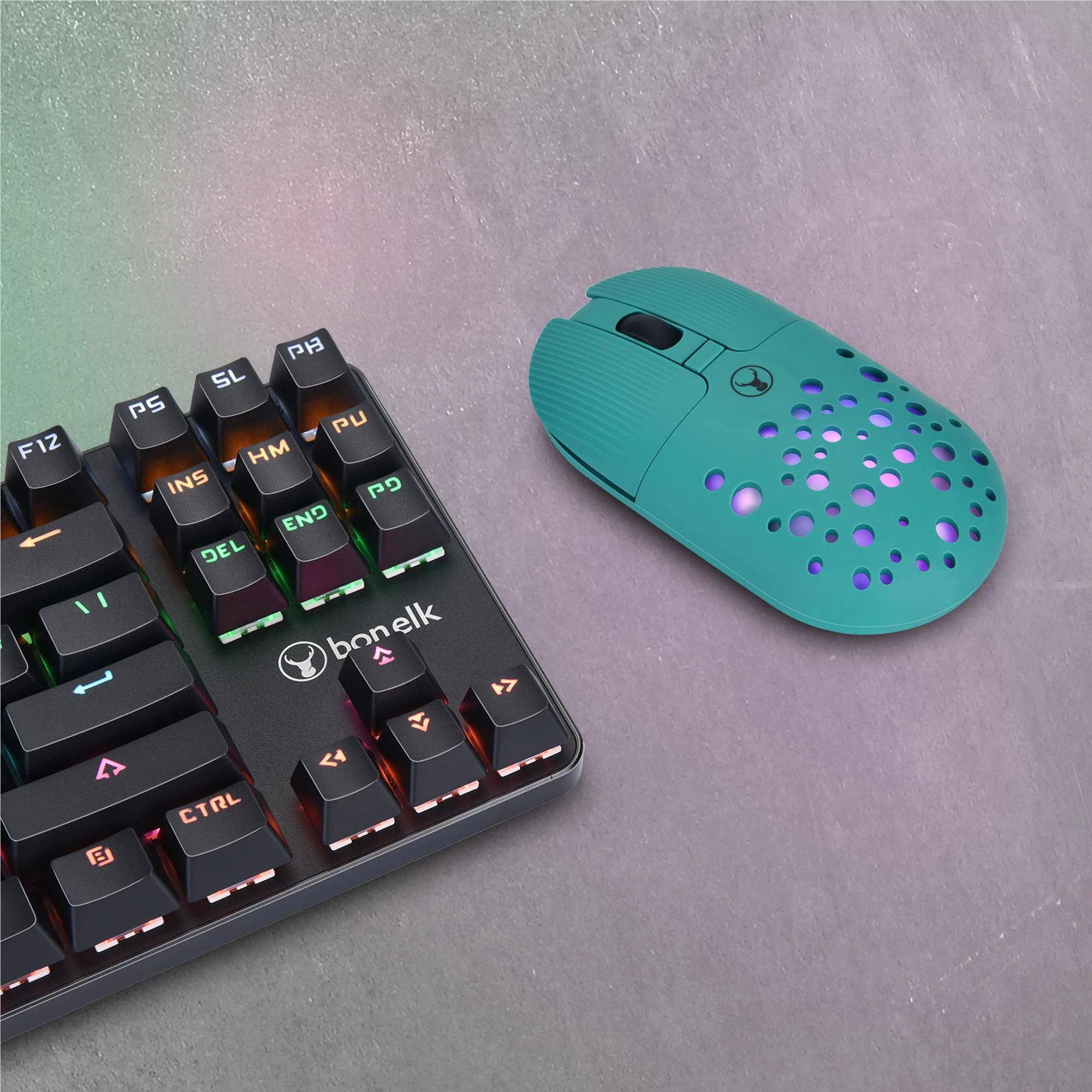 Bonelk M-270 Wireless Mouse (Emerald) - Image 7