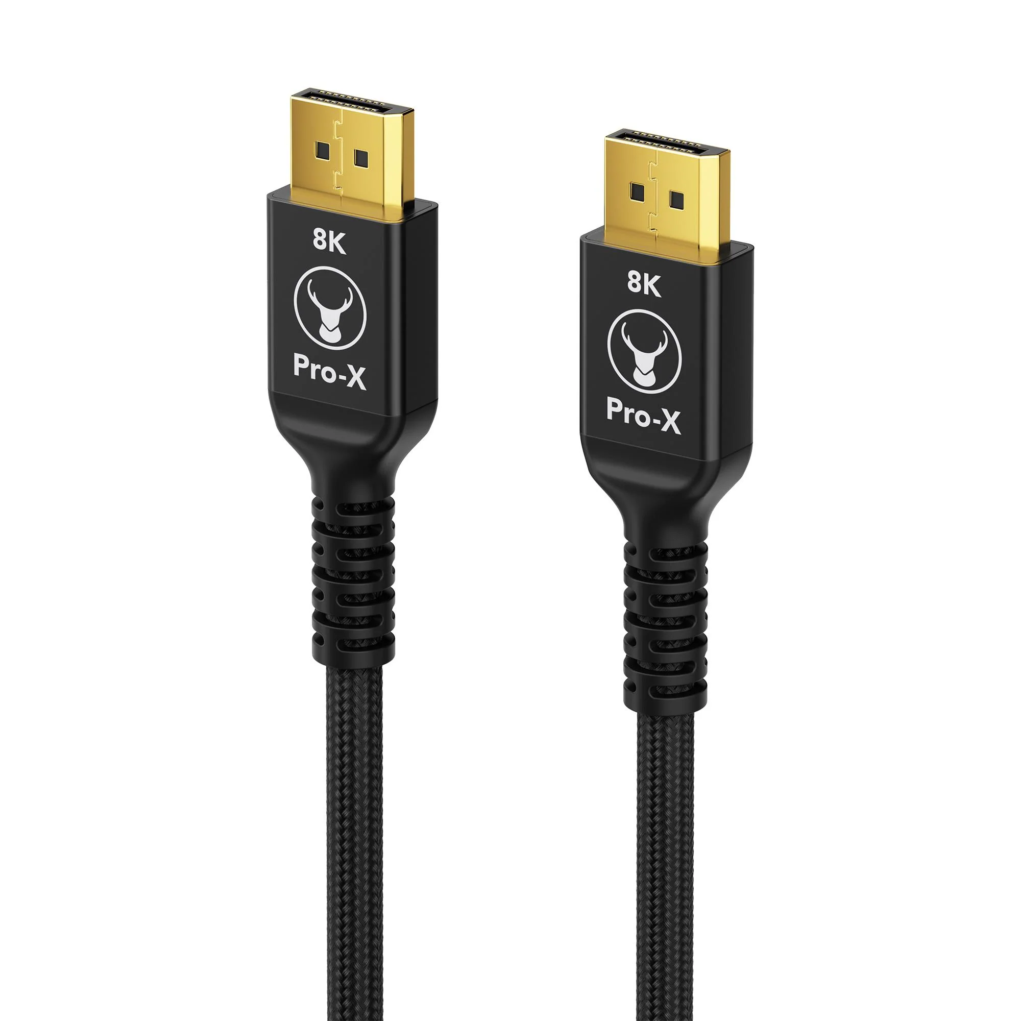 Bonelk Pro-X Long-Life DisplayPort to DisplayPort Cable 2.5m (Black) - Image 2