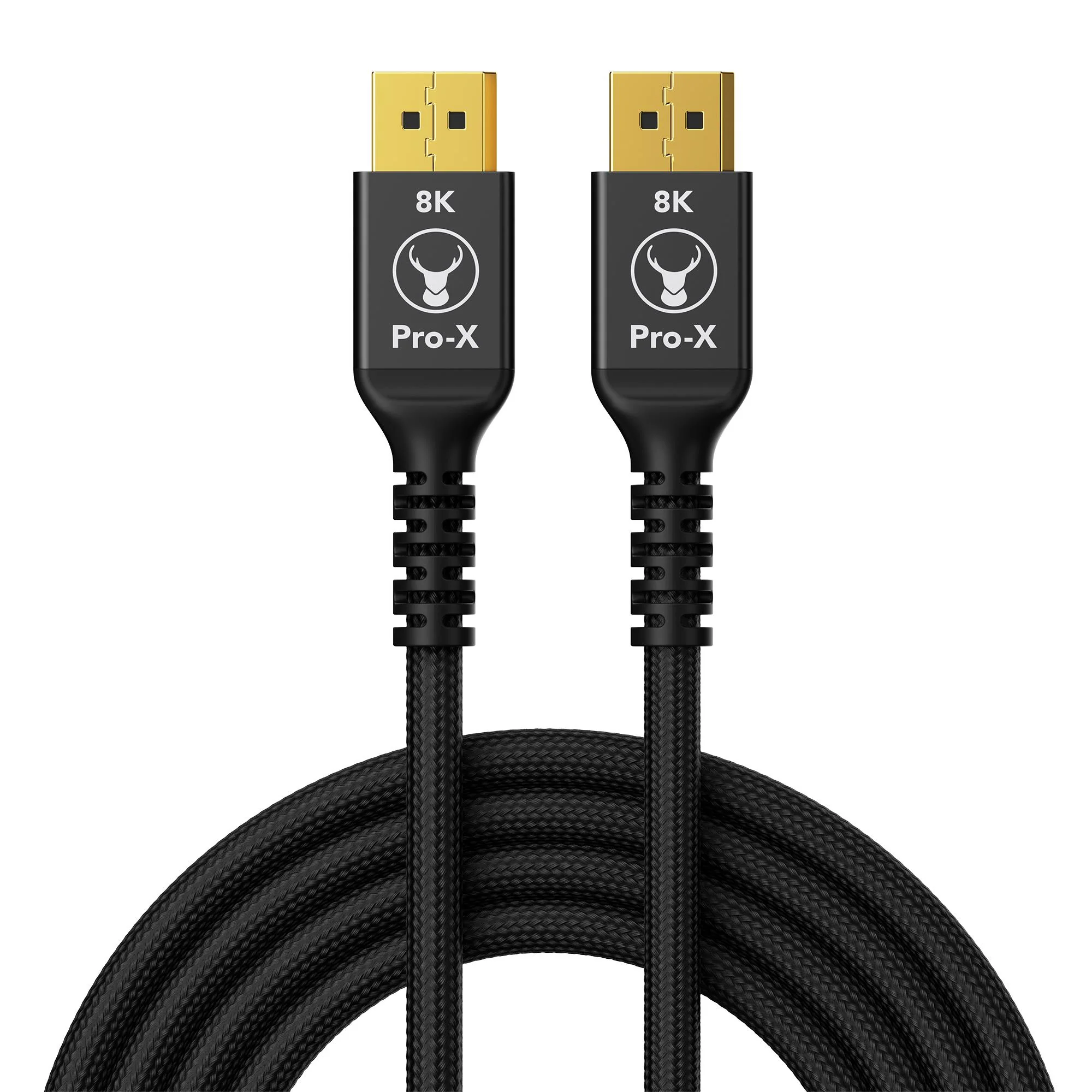 Bonelk Pro-X Long-Life DisplayPort to DisplayPort Cable 2.5m (Black) - Image 3