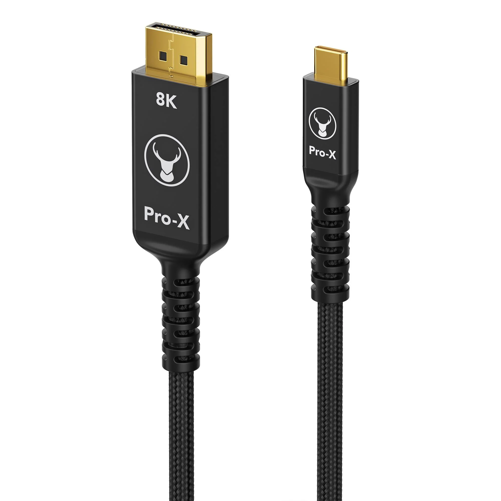 Bonelk Pro-X Long-Life USB-C to DisplayPort Cable, 8k 60Hz 1.5 (Black) - Image 2