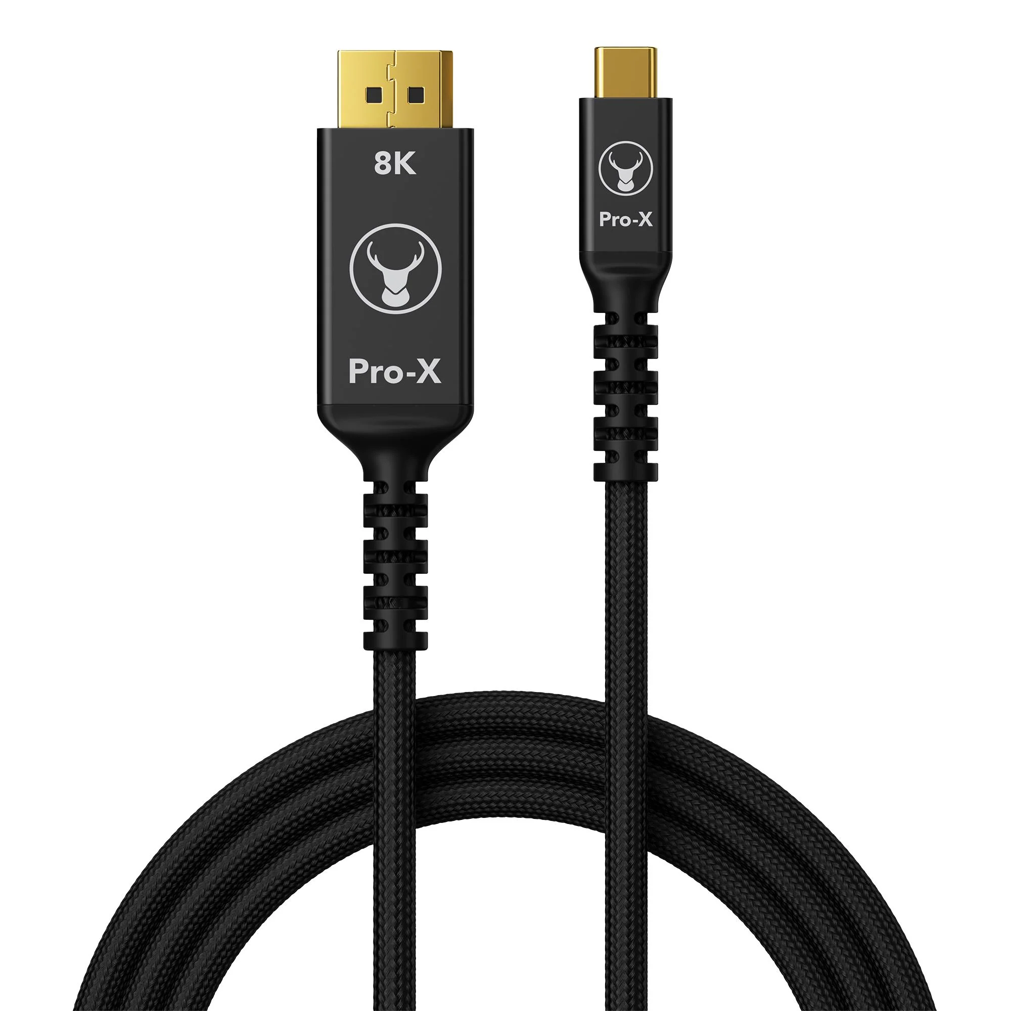 Bonelk Pro-X Long-Life USB-C to DisplayPort Cable, 8k 60Hz 1.5 (Black) - Image 3