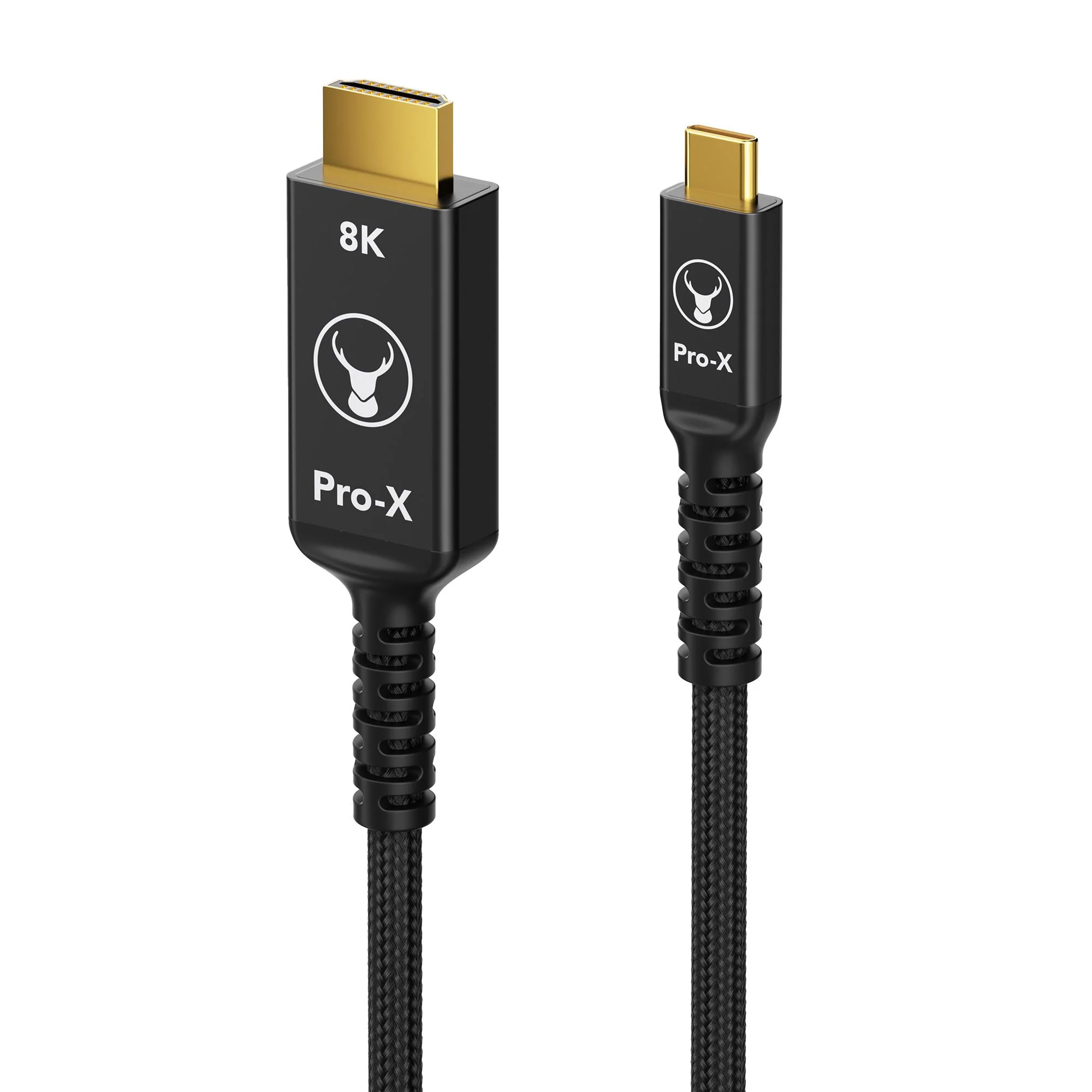 Bonelk Pro-X Long-Life USB-C to HDMI Cable 1.5mn (Black) - Image 2