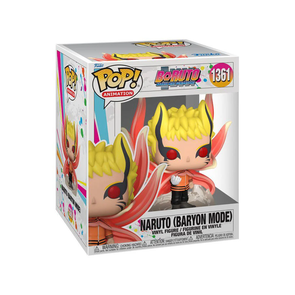 Boruto Naruto Baryon Mode Pop Bobblehead Collectible Vinyl Figurine 6" - Image 3