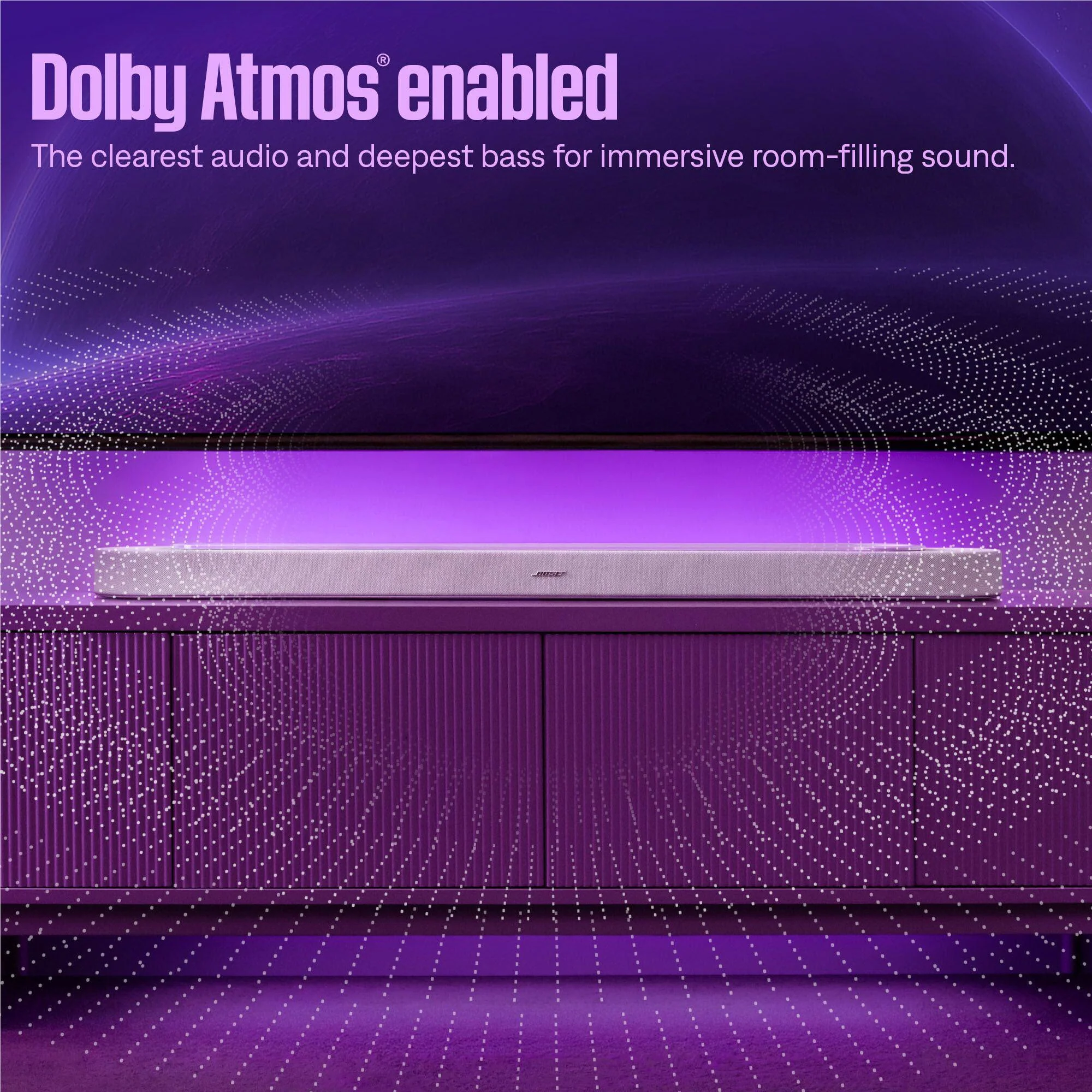 Bose Lifestyle Ultra Soundbar (White Smoke) - Image 6