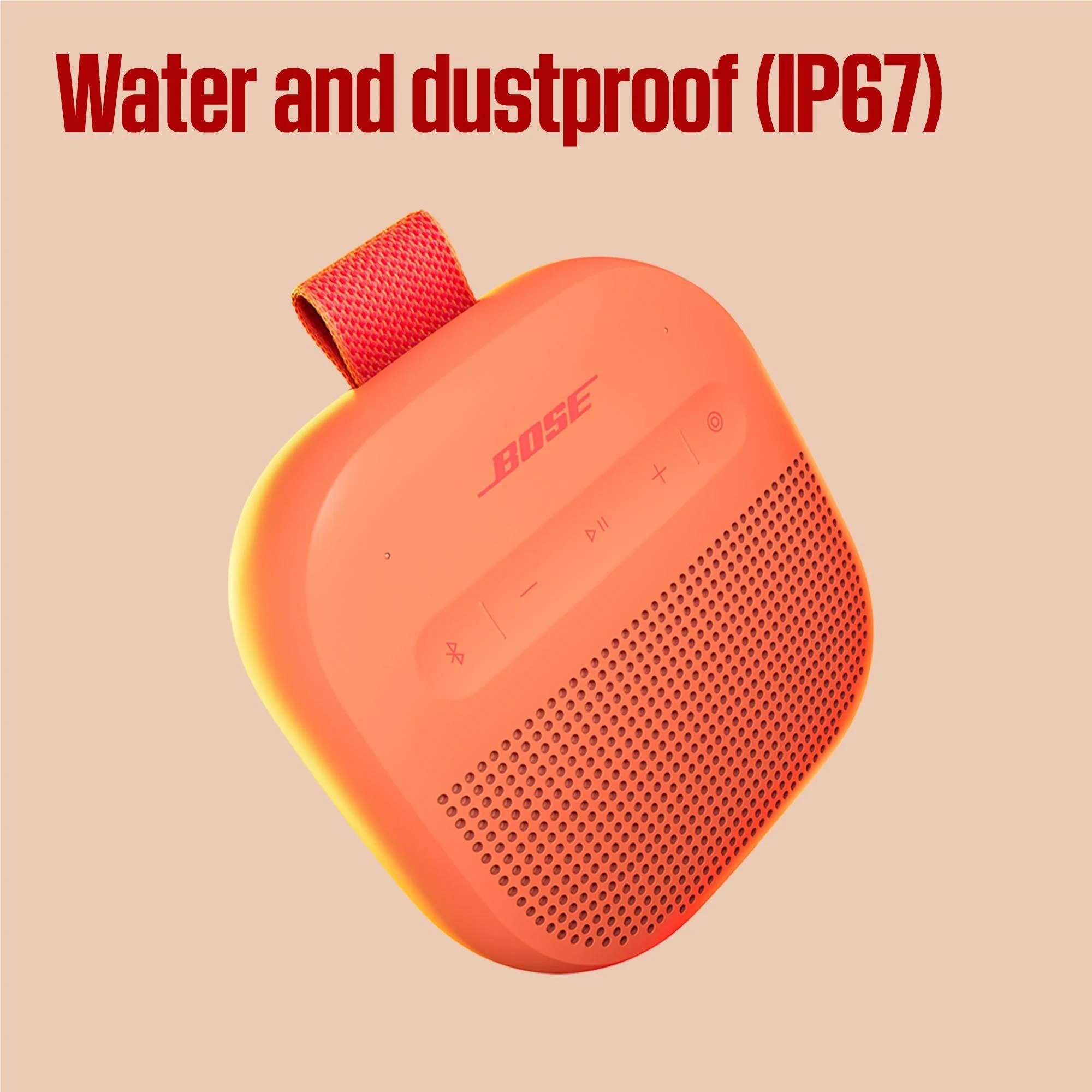 Bose SoundLink Micro Portable Speaker 2nd Gen (Peach) - Image 4