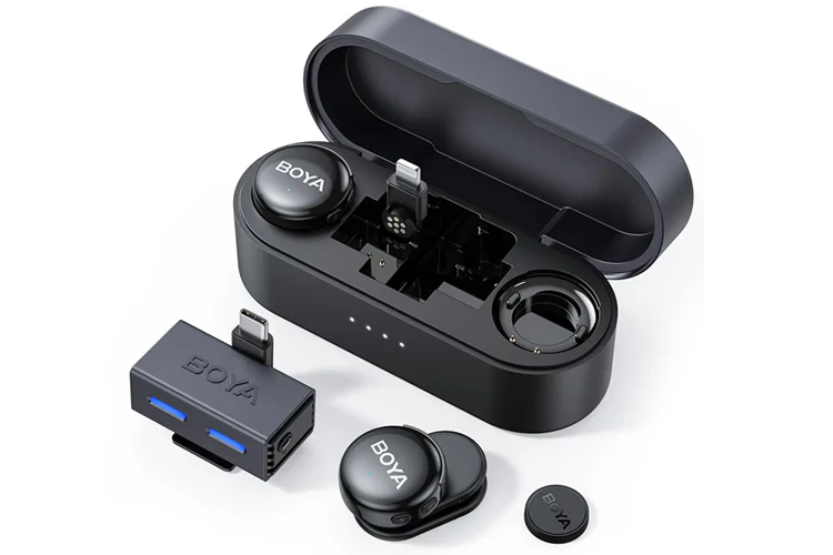 BOYA BOYALINK 3 AI-Powered Wireless Microphone (USB-C / Lightning)