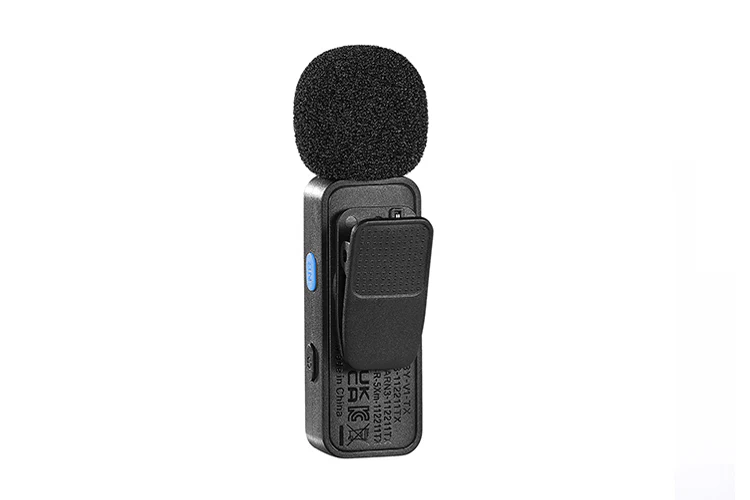 Boya BY-V2 Dual Wireless Lavalier Mic for iPhone iPad - Image 3