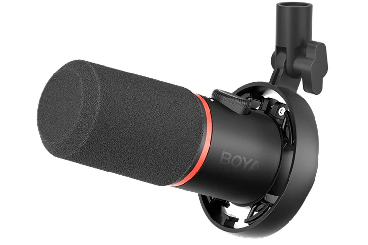 BOYA CastMic S60 RGB USB and XLR Dynamic Gaming Mic - Black - Image 3