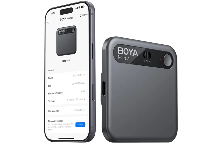 Boya Notra AI Voice Recorder: Smart Transcription and Meeting Summary - Image 2