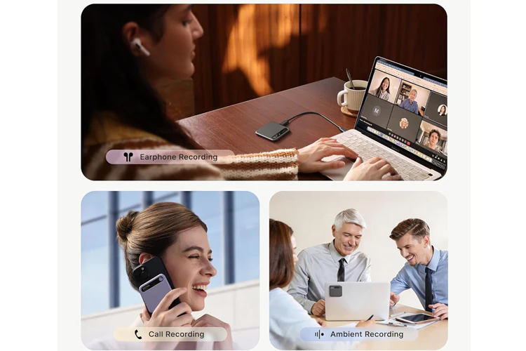 Boya Notra AI Voice Recorder: Smart Transcription and Meeting Summary - Image 3