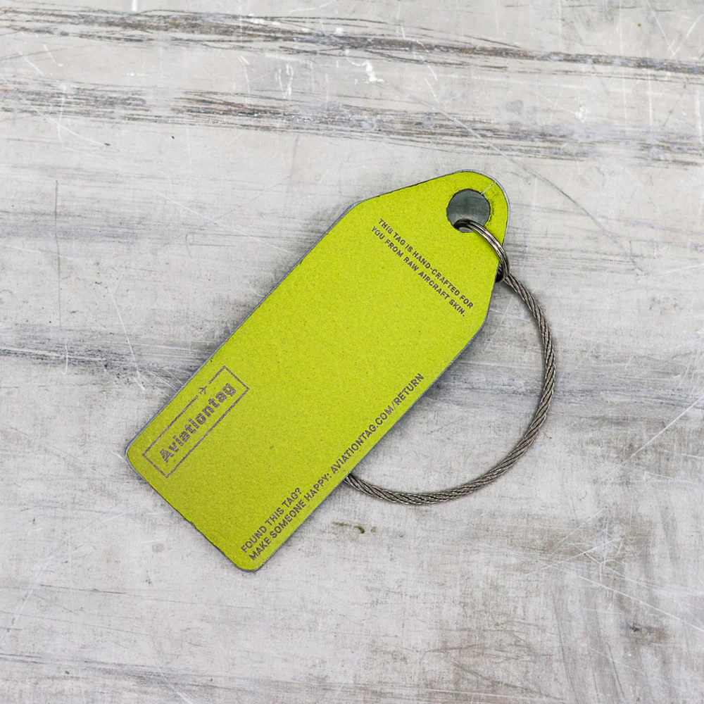 Boyle Aviationtag Keychain Airbus A330 Windrose Tag 14.5cm (Mint) - Image 2