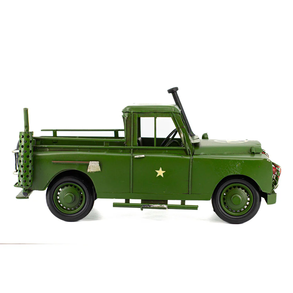 Boyle Metal Display Army Rover Handmade Ornament Home Decor 30cm - Image 4