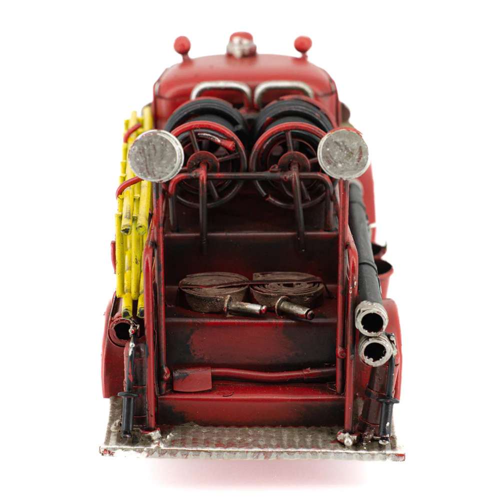 Boyle Metal Display Fire Truck Handmade Ornament Home Decor 31cm - Image 6