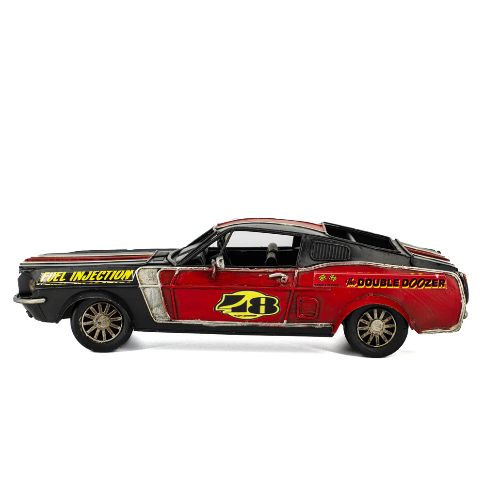 Boyle Metal Display Hot Racer Handmade Ornament Home Decor 32cm (Red/Black) - Image 3