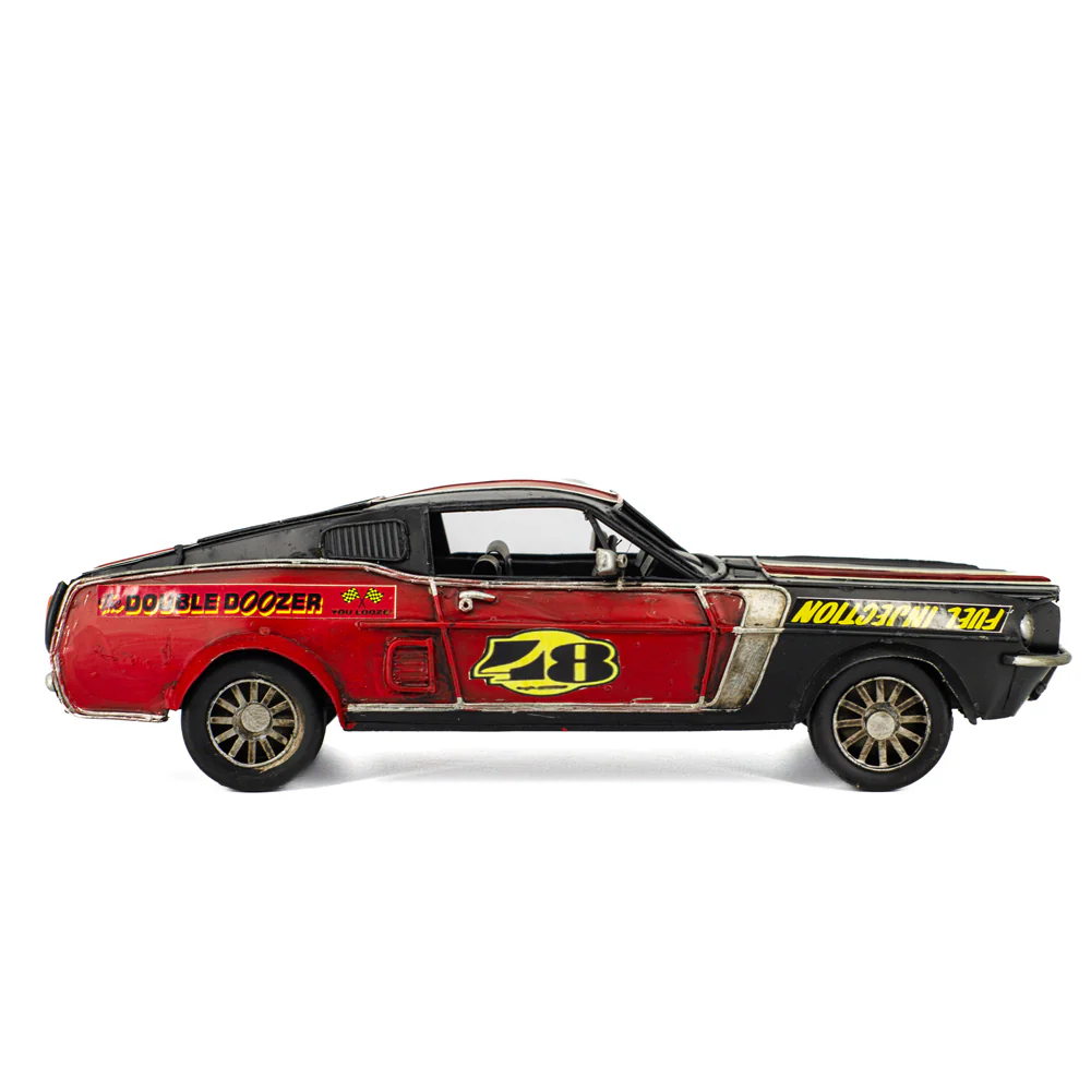 Boyle Metal Display Hot Racer Handmade Ornament Home Decor 32cm (Red/Black) - Image 4
