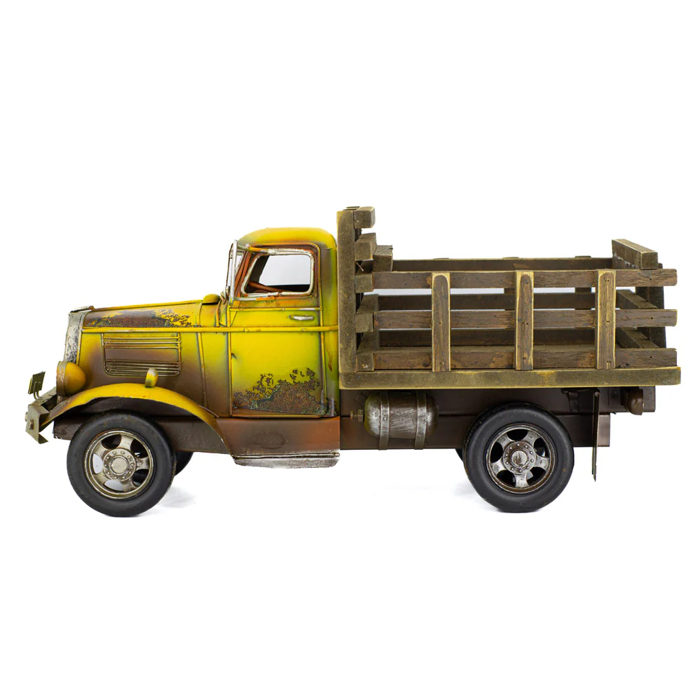 Boyle Metal Display Rustic Farm Truck Handmade Ornament Home Decor 39cm - Image 3